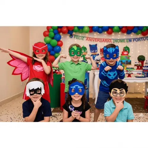 Mascara Infantil de Eva para Lembrancinha de Festa