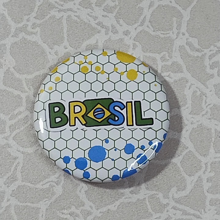 Kit Bottons - Brasil - Bandeira - Patriota - Copa