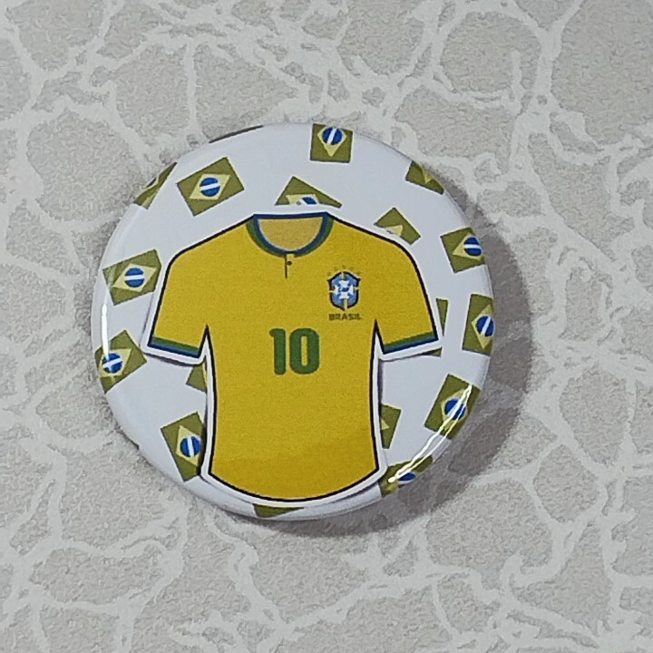 Kit Bottons - Brasil - Camiseta - Patriota - Copa - Mundo
