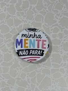 Kit Bottons - TDAH - Minha mente - Esqueci com estilo