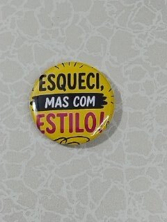 Kit Bottons - TDAH - Minha mente - Esqueci com estilo