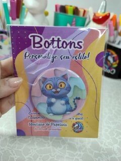 Bottons - Tigre Guerreiras do K-pop 58mm