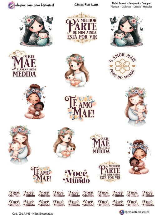 Coleção Mães Encantadas – Kit Criativo para Criar Histórias