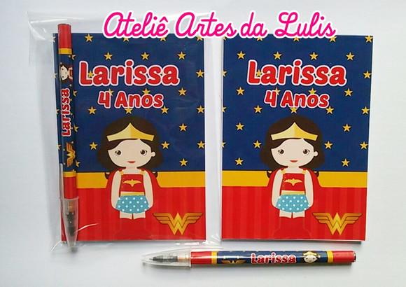 Bloquinho + Caneta Personalizada