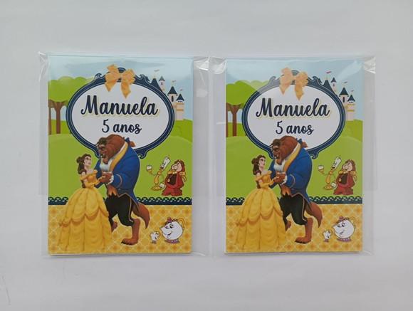 Bloquinho a Bela e a Fera