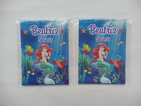 Bloquinho a Pequena Sereia