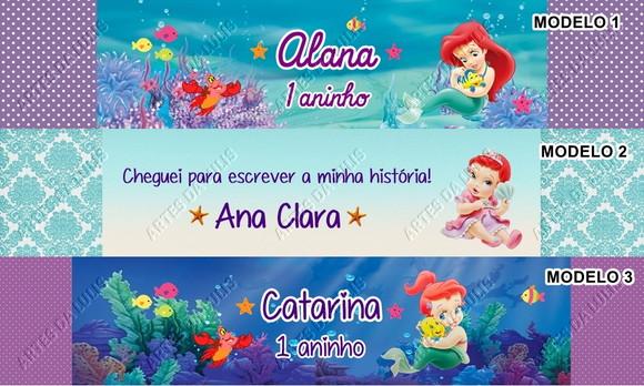 Bloquinho a Pequena Sereia