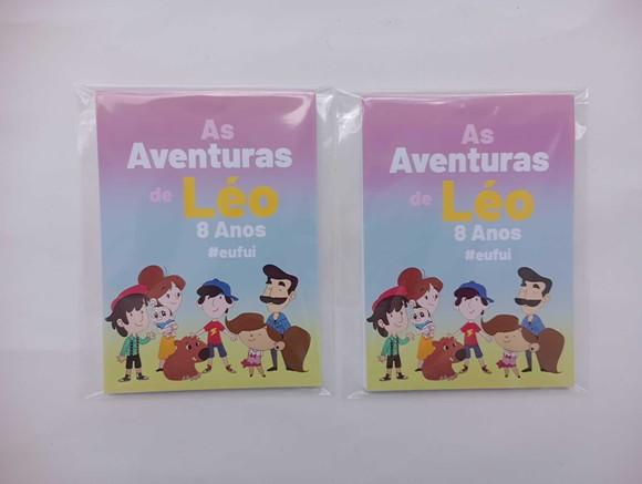 Bloquinho as Aventuras de Mike Personalizado