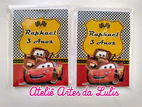 Bloquinho Carros Disney