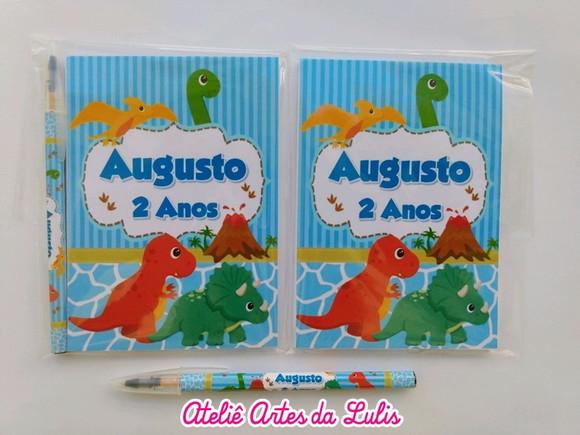 Bloquinho com Caneta Dinossauro Baby