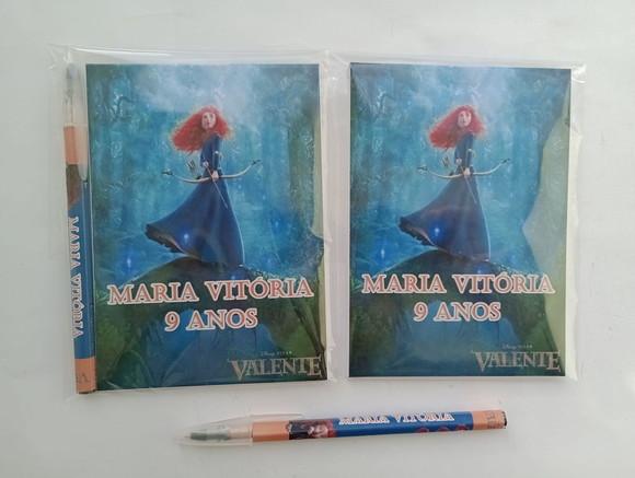Bloquinho com Caneta Valente