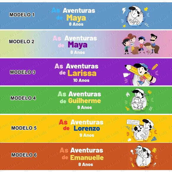 Bloquinho com Lápis as Aventuras de Mike