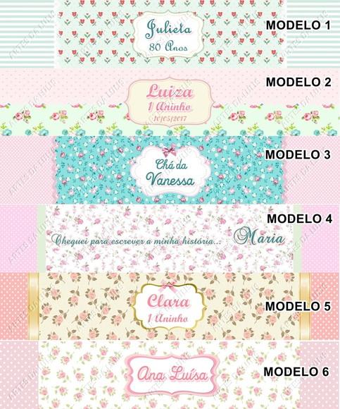 Bloquinho com Lápis Floral