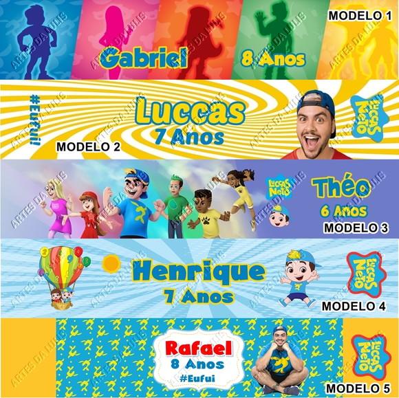 Bloquinho com Lápis Luccas Neto