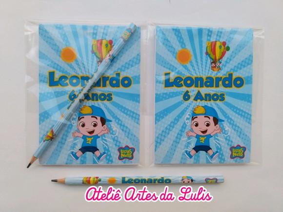 Bloquinho com Lápis Luccas Neto