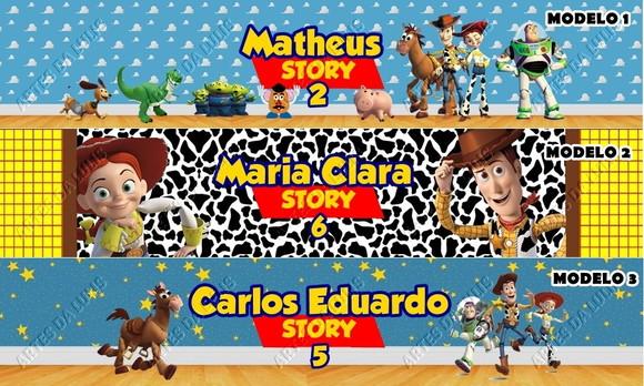 Bloquinho com Lápis Toy Story