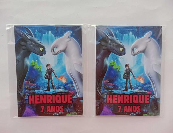 Bloquinho Como Treinar Seu Dragão