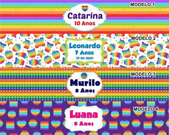 Bloquinho Fidget Toy Pop It