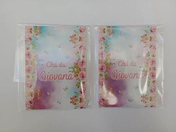 Bloquinho Floral Aquarela