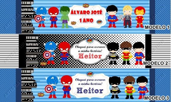 Bloquinho Heróis Baby