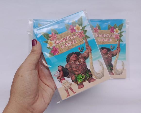 Bloquinho Moana
