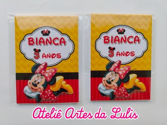 Bloquinho Minnie Vermelha