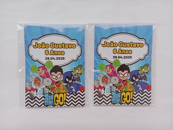 Bloquinho Jovens Titãs