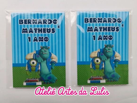Bloquinho Monstros SA