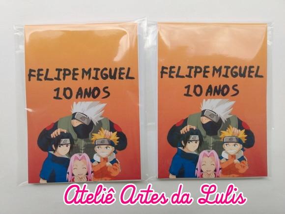 Bloquinho Naruto