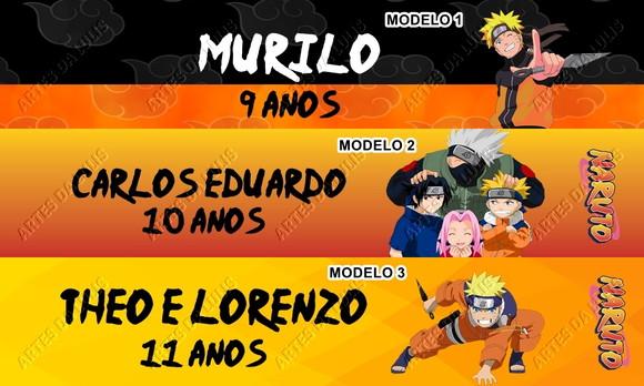 Bloquinho Naruto