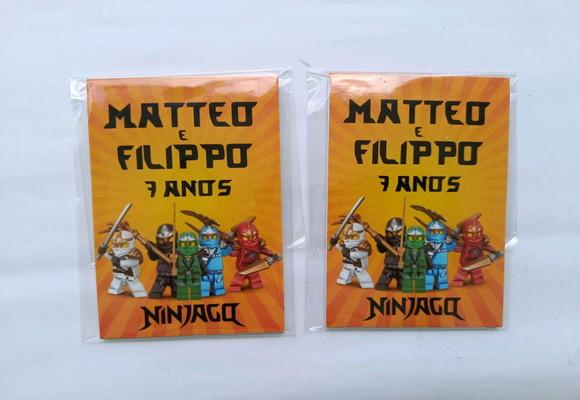 Bloquinho Ninjago