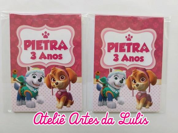 Bloquinho Patrulha Canina Menina