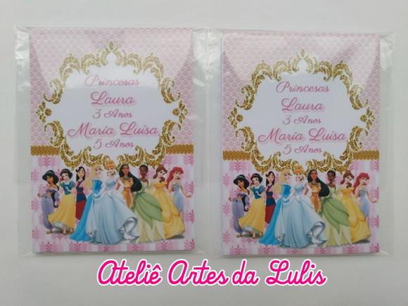 Bloquinho Princesas Disney
