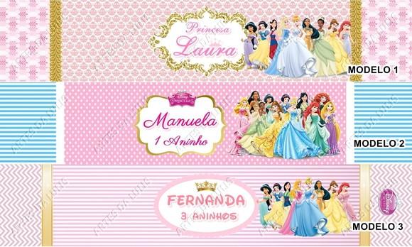 Bloquinho Princesas Disney