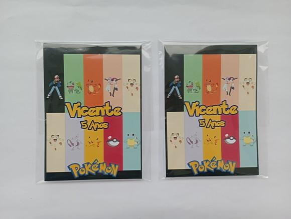 Bloquinho Pokémon