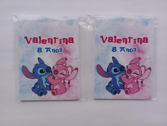 Bloquinho Stitch e Angel