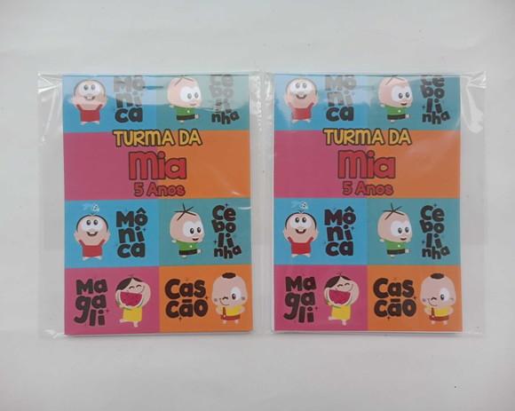 Bloquinho Turma da Mônica Toy
