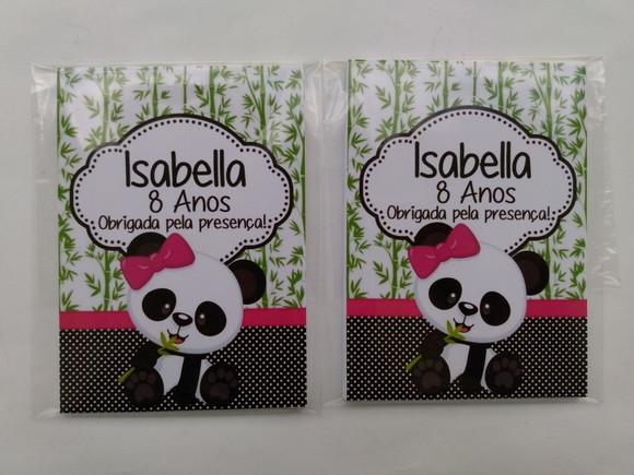 Bloquinho Ursinha Panda Menina
