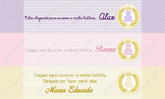 Bloquinho Ursinho(a) Reinado