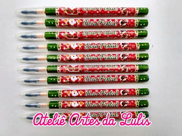 Caneta Boas Festas Atacado