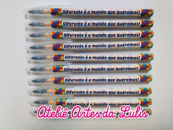 Caneta Personalizada Autismo