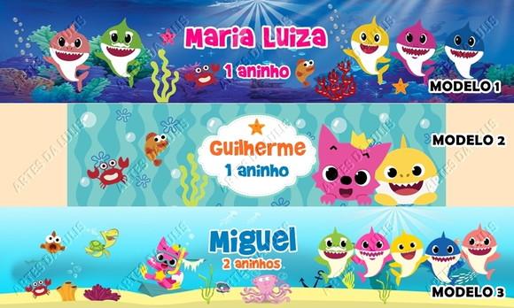 Caneta Personalizada Baby Shark
