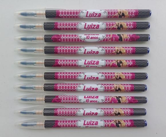Caneta Personalizada Barbie