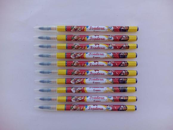 Caneta Personalizada Branca de Neve