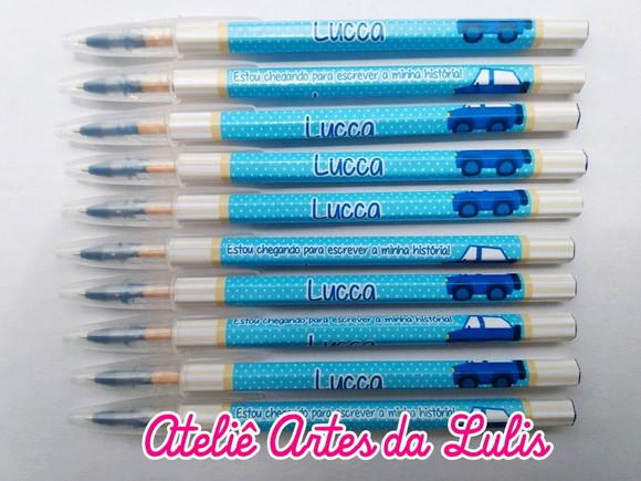 Caneta Personalizada Carrinho