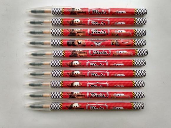Caneta Personalizada Carros Disney