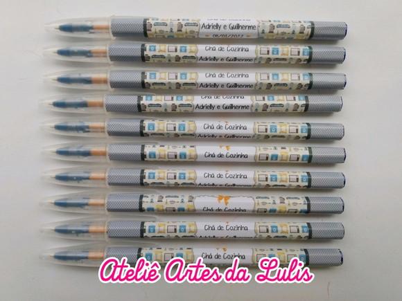 Caneta Personalizada Chá de Cozinha