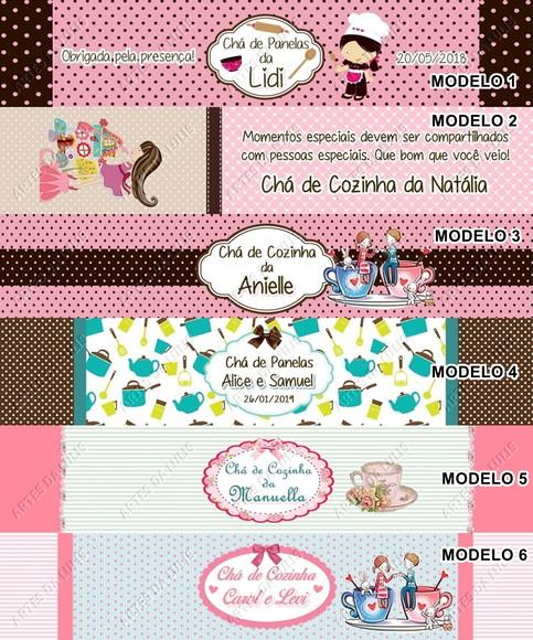 Caneta Personalizada Chá de Cozinha