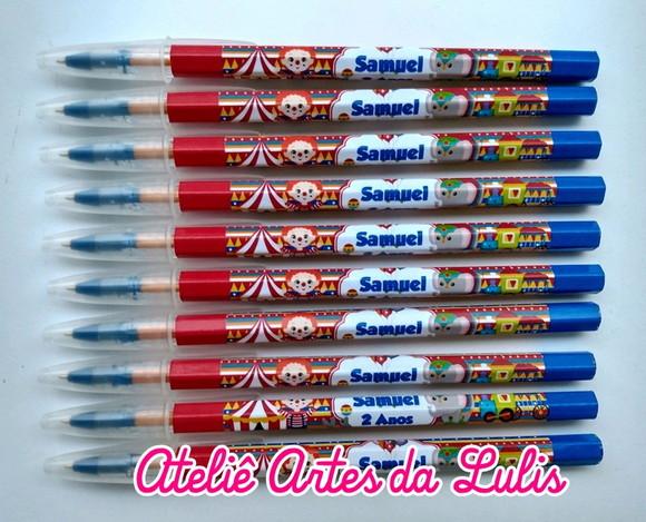 Caneta Personalizada Circo Menino