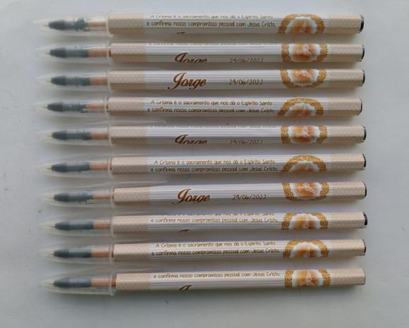 Caneta Personalizada Crisma Menina